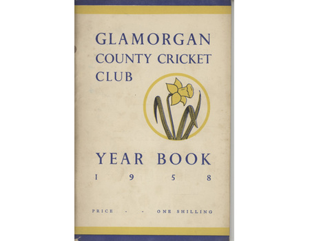 GLAMORGAN COUNTY CRICKET CLUB YEAR BOOK 1958