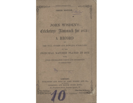 WISDEN CRICKETERS