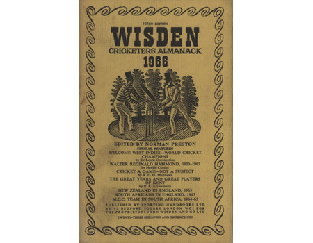 WISDEN CRICKETERS