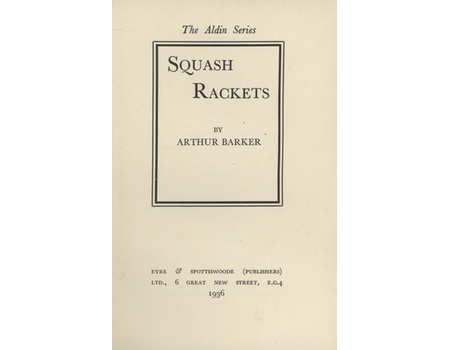 SQUASH RACKETS