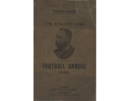 ATHLETIC NEWS FOOTBALL ANNUAL 1896