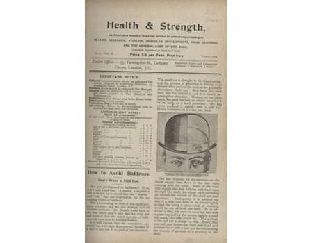 HEALTH & STRENGTH MAGAZINE VOL.II (NOS. 1-12 BOUND TOGETHER)