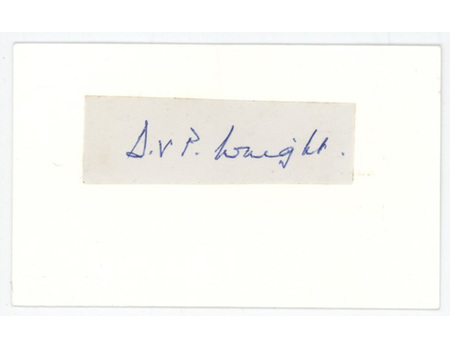 DOUG WRIGHT (KENT & ENGLAND) CRICKET AUTOGRAPH
