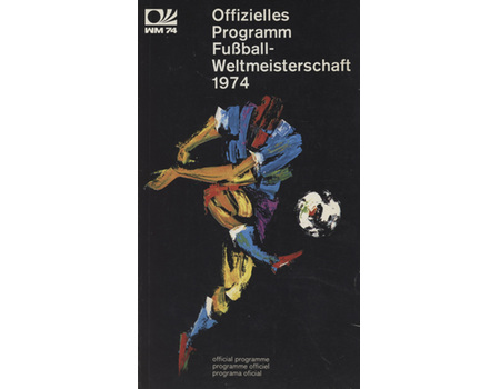 WORLD CUP 1974 OFFICIAL TOURNAMENT PROGRAMME
