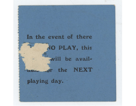 WIMBLEDON TENNIS CHAMPIONSHIPS 1928 ORIGINAL TICKET