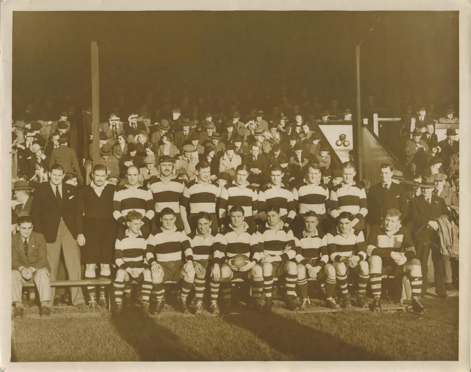 COVENTRY RUGBY CLUB 1938 TEAM PHOTOGRAPH Rugby Union Photographs
