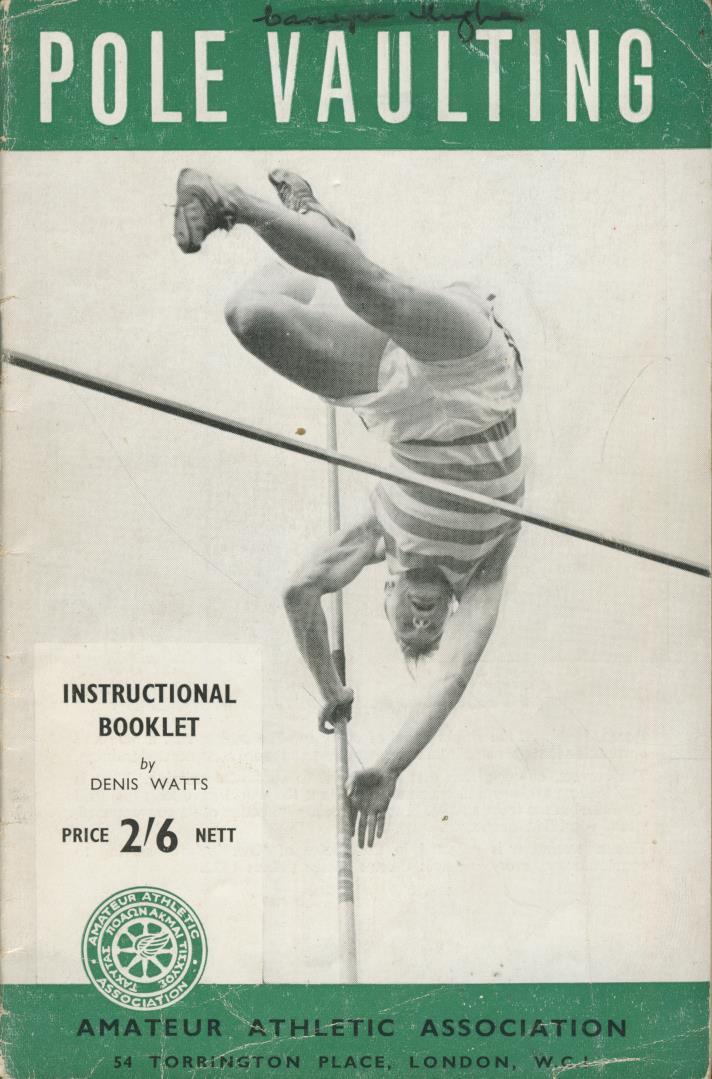 POLE VAULTING General Athletics Books