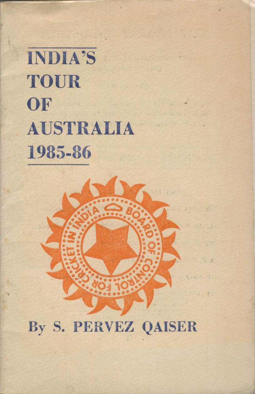 1985 india tour of australia