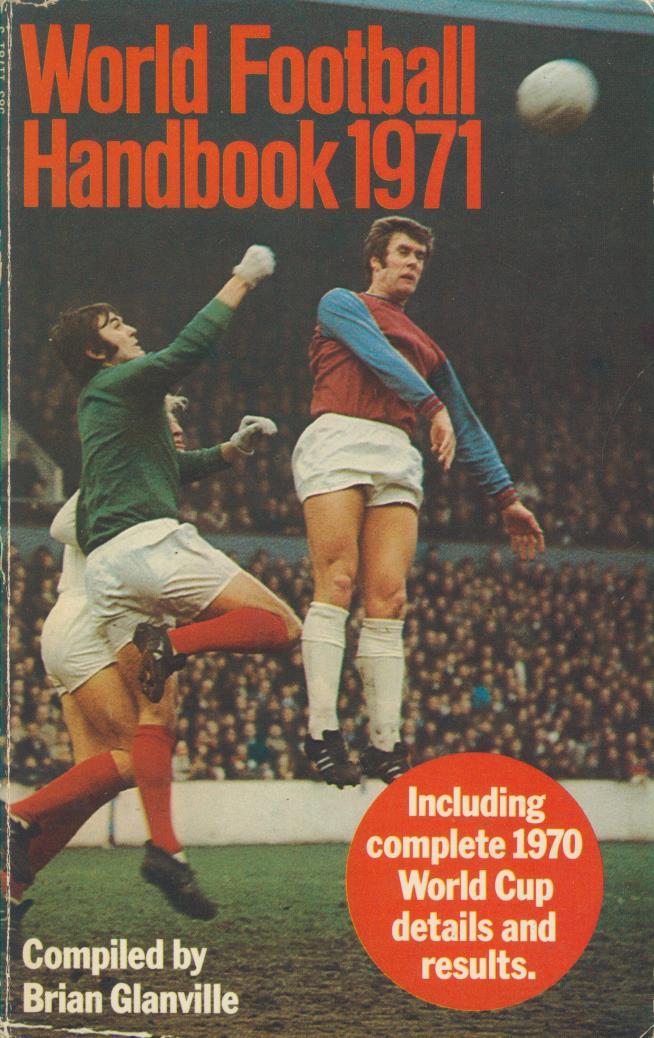 WORLD FOOTBALL HANDBOOK 1971 Football Annuals & Periodicals
