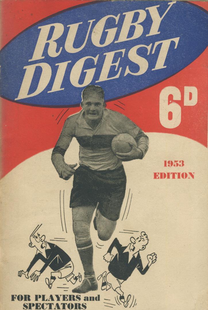RUGBY DIGEST 1953 EDITION Rugby Annuals