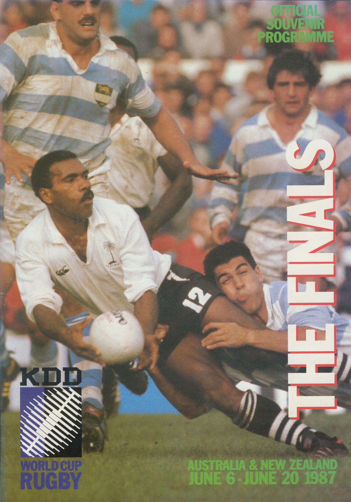 RUGBY WORLD CUP 1987 