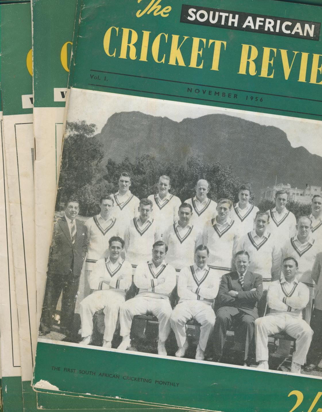 THE SOUTH AFRICAN CRICKET REVIEW COMPLETE RUN OF 16 ISSUES (1956 TO