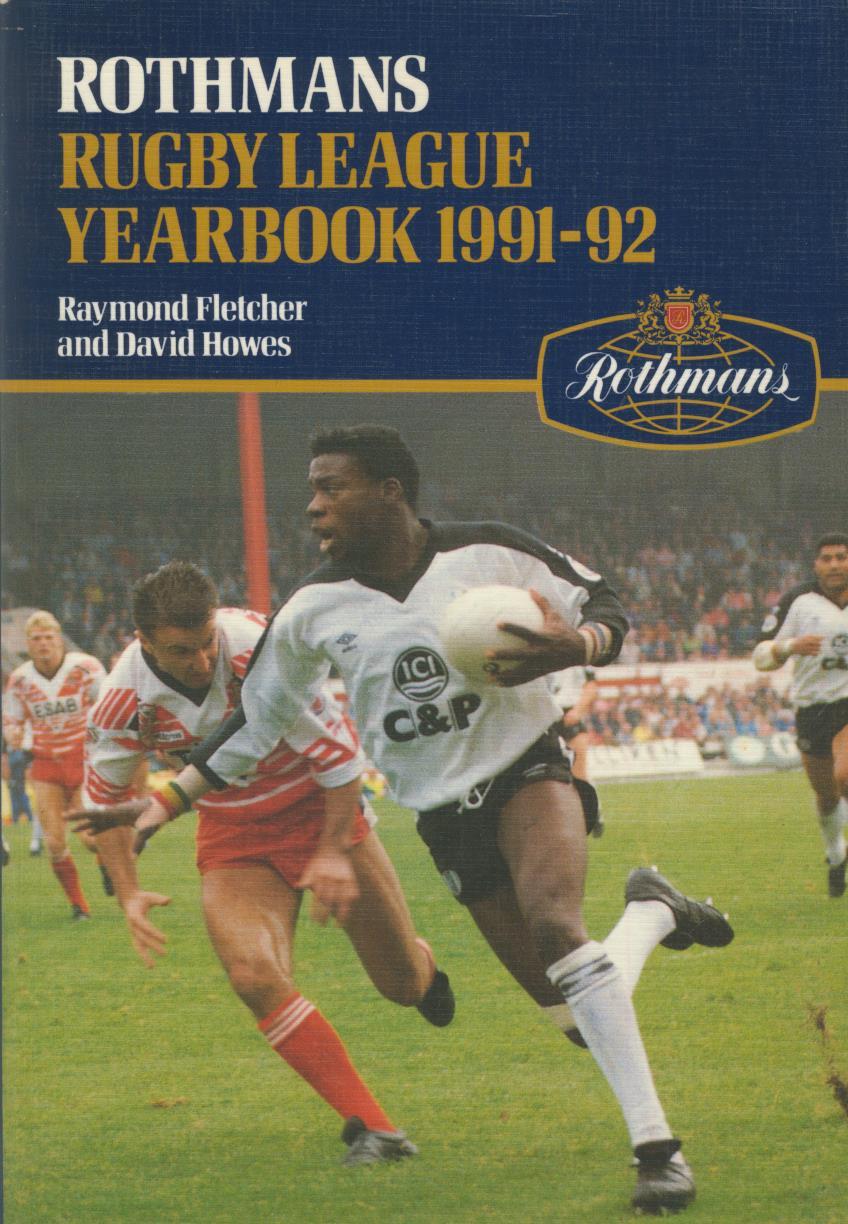 ROTHMANS RUGBY LEAGUE YEARBOOK 199192