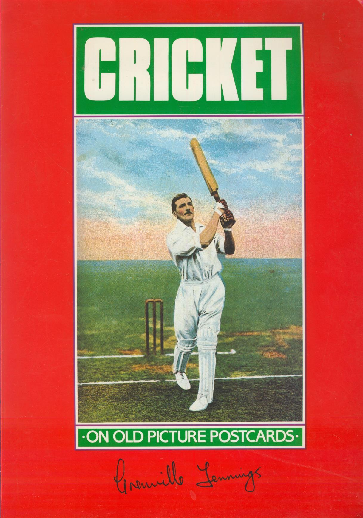 CRICKET ON OLD PICTURE POSTCARDS Cricket Reference Books