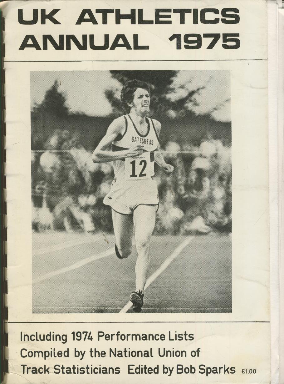 UK ATHLETICS ANNUAL 1975 General Athletics Books