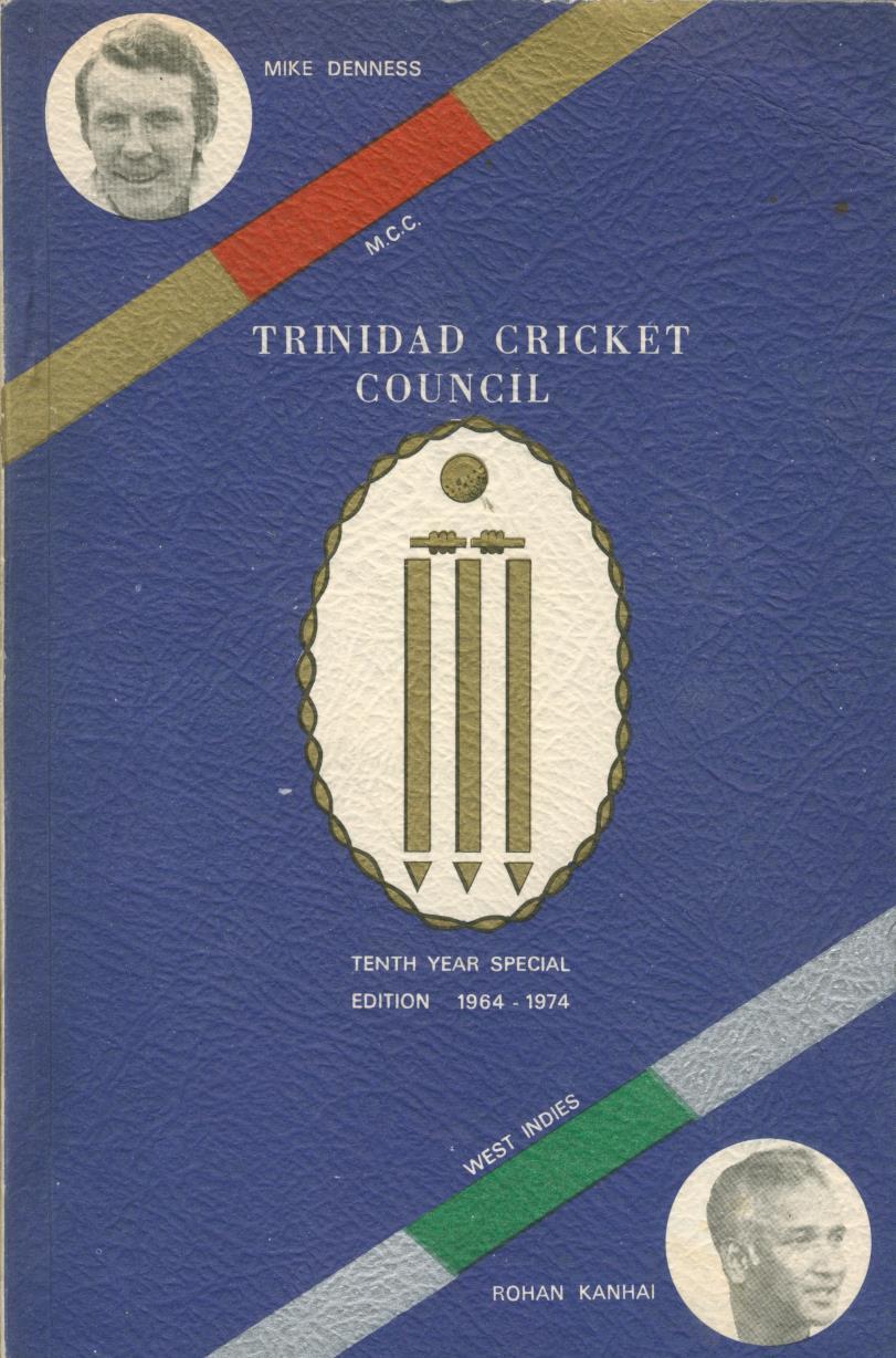 TRINIDAD CRICKET COUNCIL YEARBOOK 1974 Overseas cricket annuals