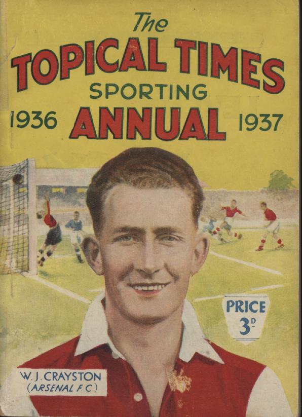 TOPICAL TIMES SPORTING ANNUAL 19361937 Football Annuals