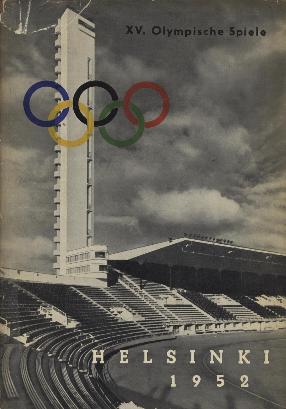 Programme Officiel Basket-ball - Jeux Olympiques D'Helsinki 1952 - N°10299