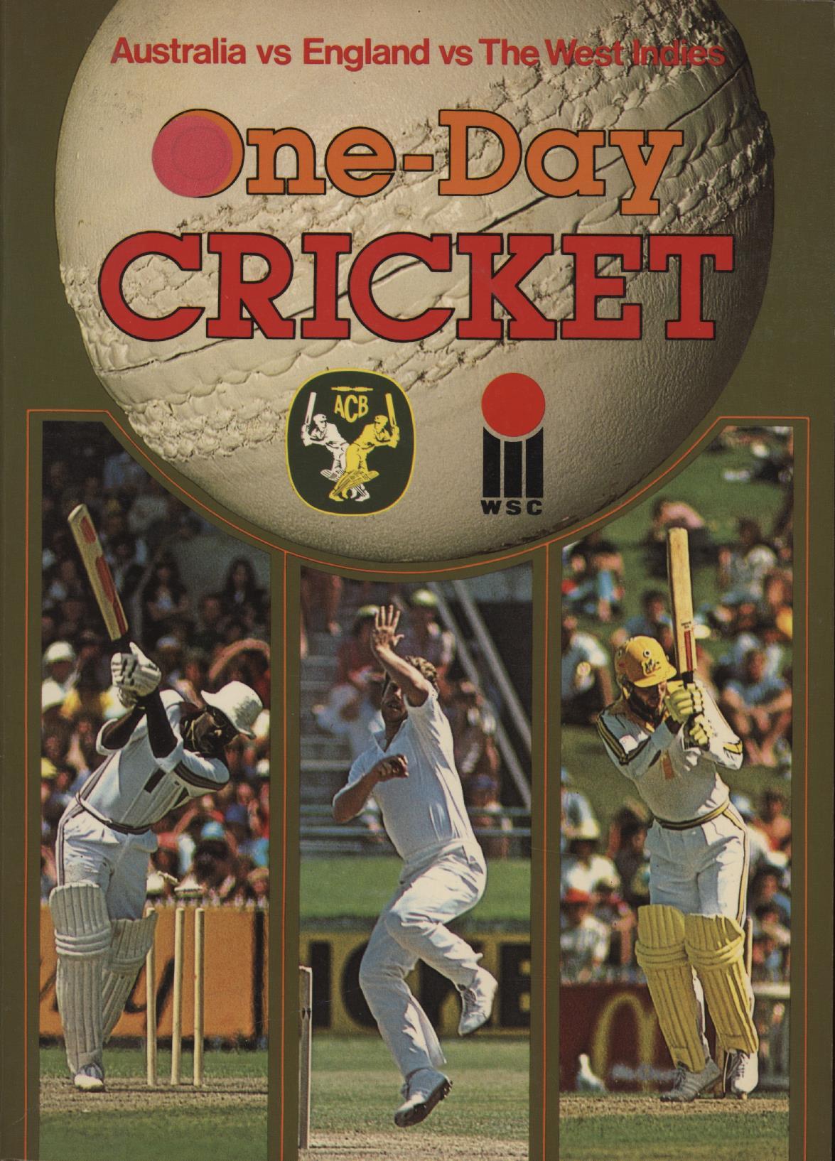 ONEDAY CRICKET Cricket books on Tests & Tours