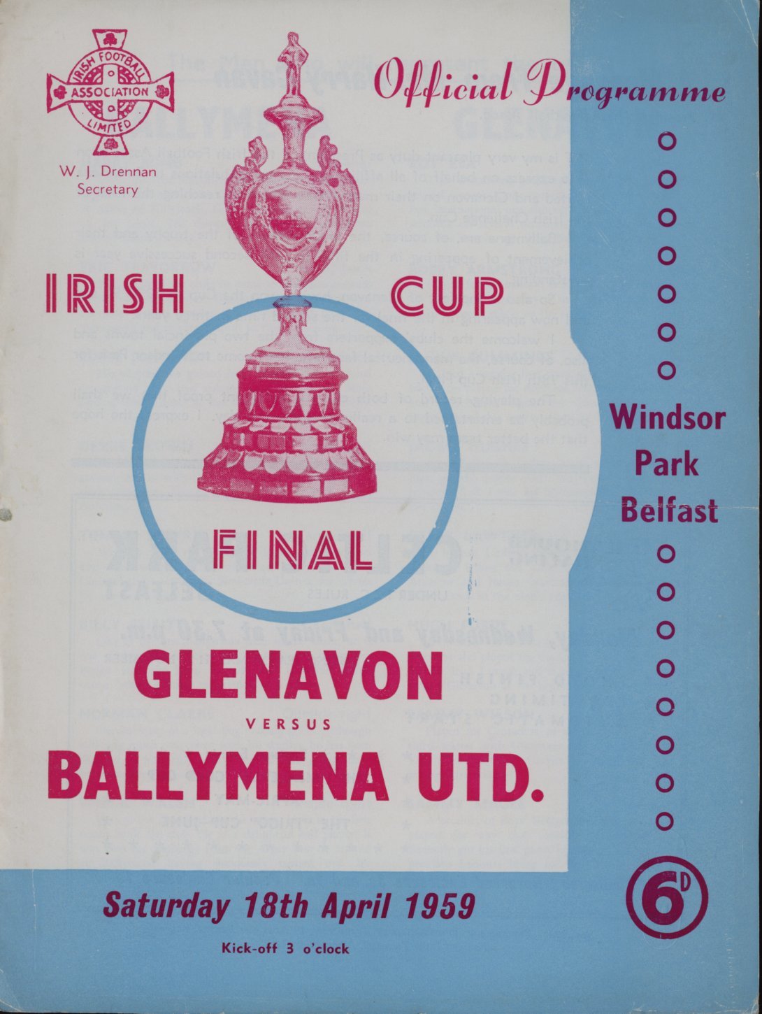 Programme Football Angleterre V Allemagne - Internationale Des écoles - 25/4/1959