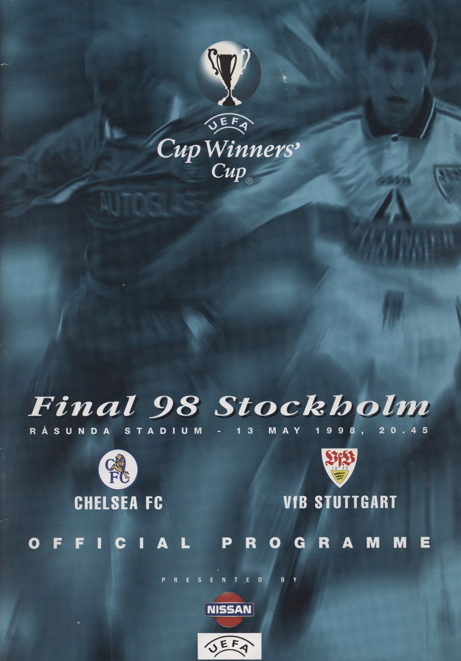 CHELSEA V V. F.B. STUTTGART 1998 (EUROPEAN CUP WINNERS' CUP FINAL