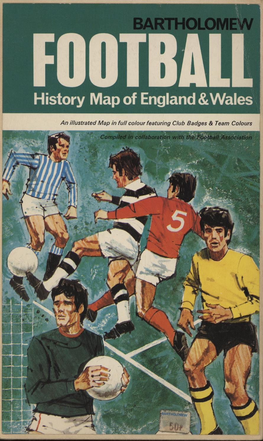 FOOTBALL HISTORY MAP OF ENGLAND & WALES Football Booklets