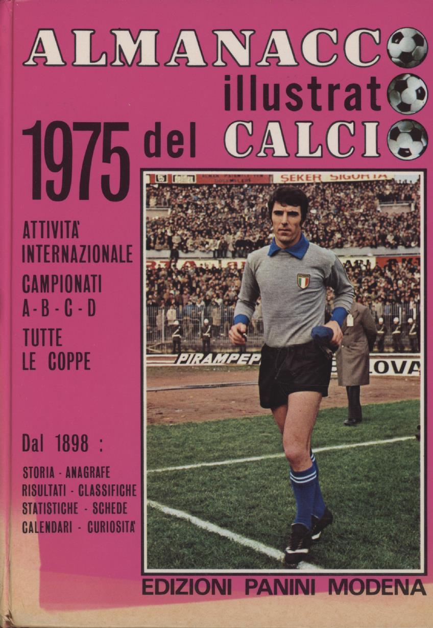 ALMANACCO ILLUSTRATO DEL CALCIO 1975 Football Annuals & Periodicals