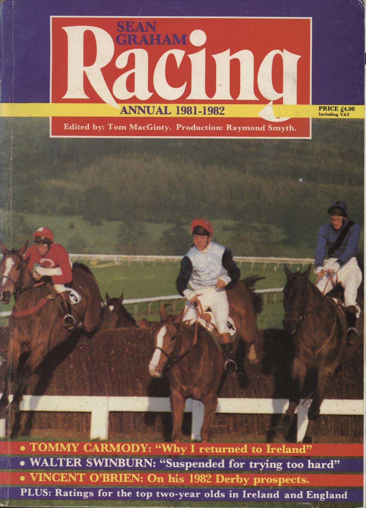 SEAN GRAHAM RACING ANNUAL1981-82 - Horse Racing Annuals: Sportspages.com