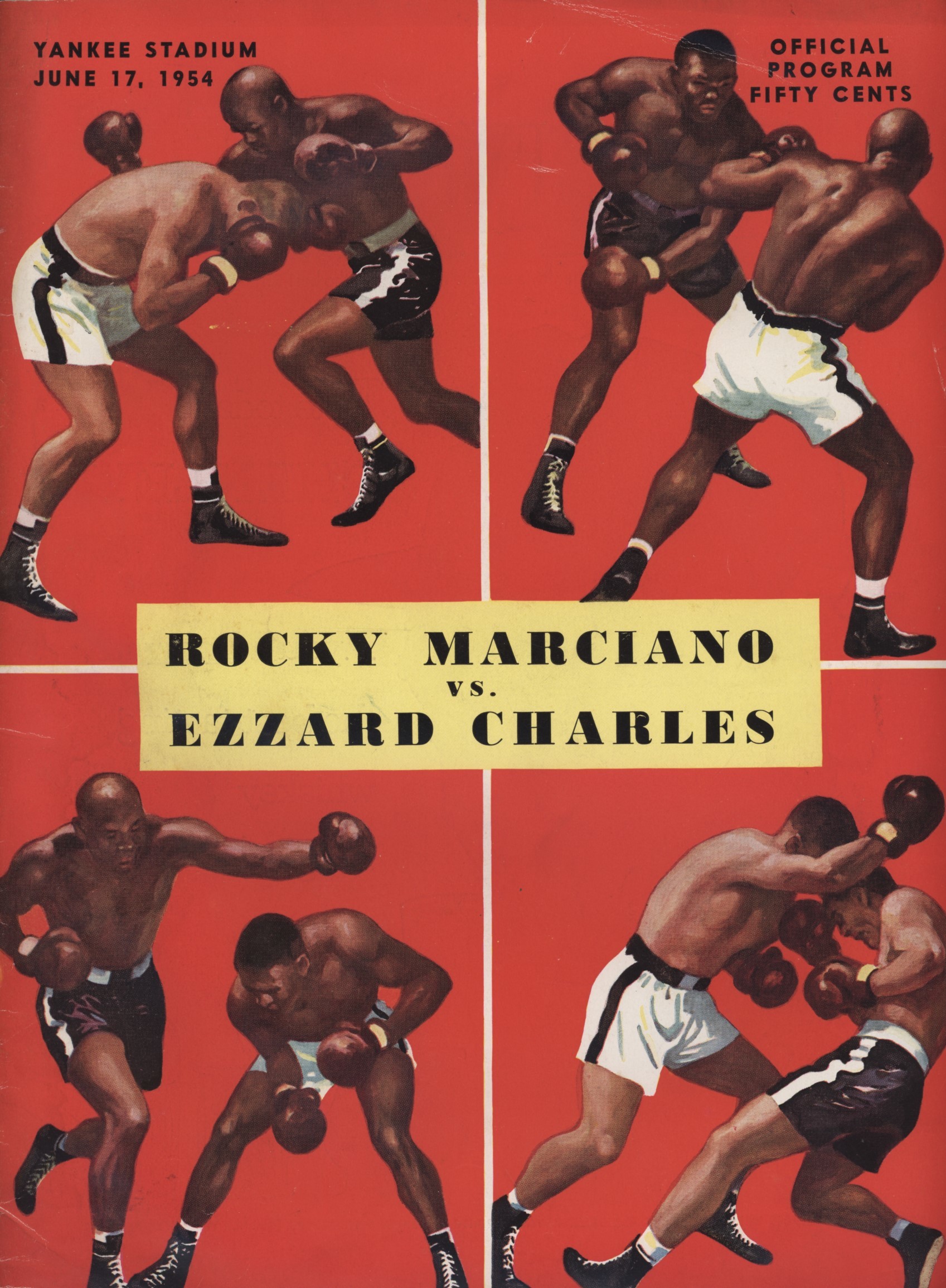 rocky-marciano-v-ezzard-charles-1954-boxing-programme-boxing