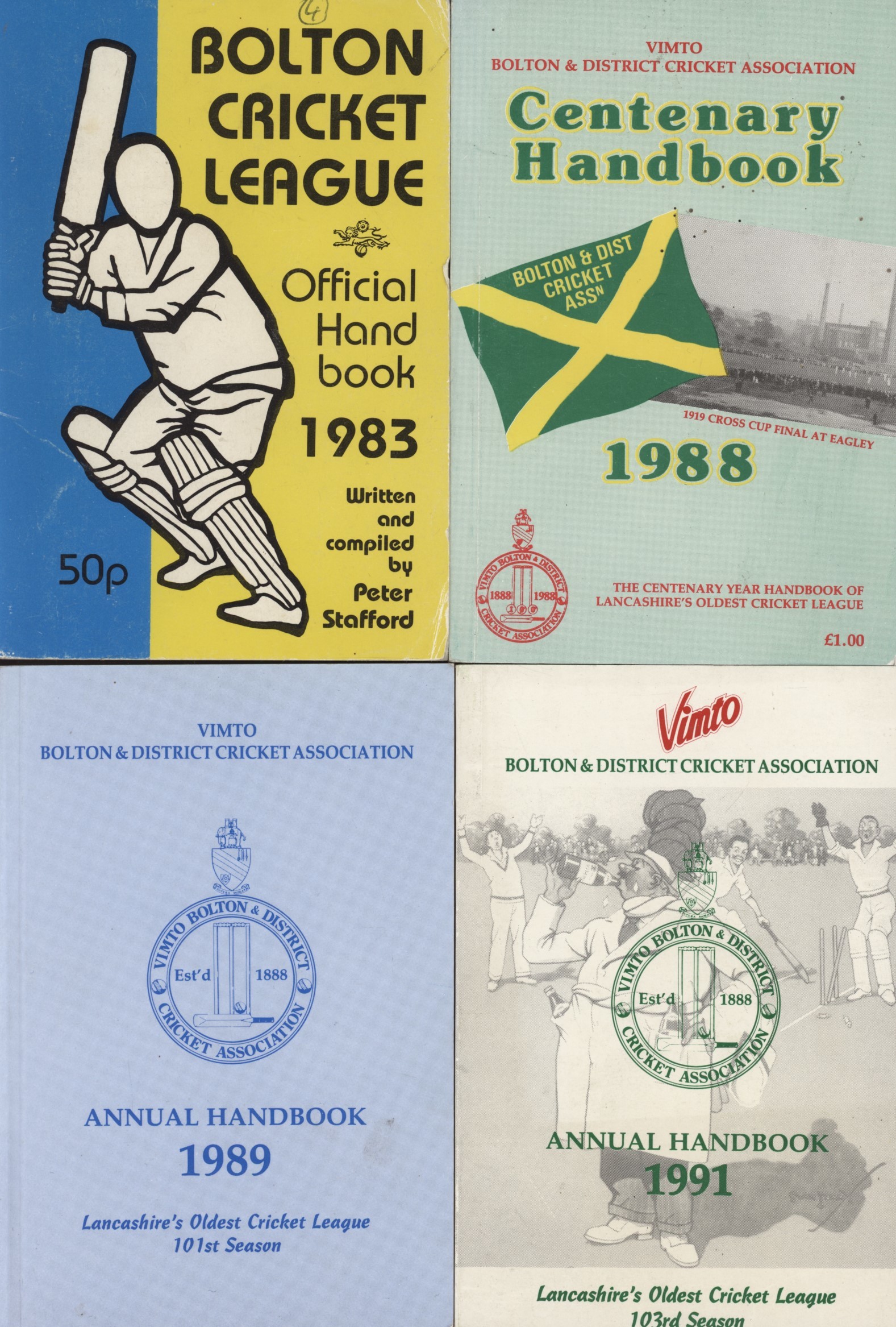bolton-and-district-cricket-association-handbooks-1988-91-x4