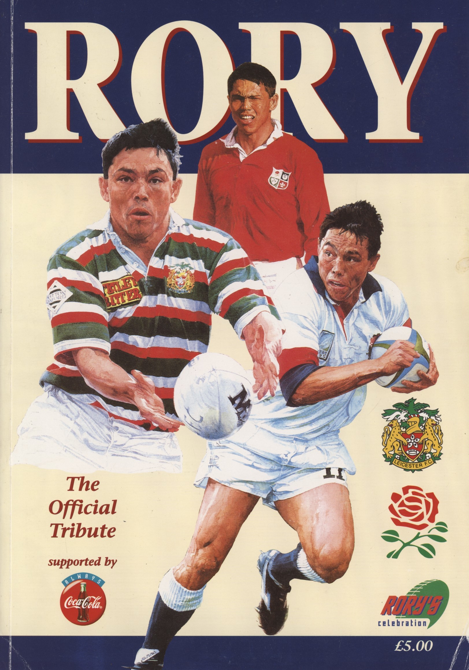 Rorry Rygby RORY - THE OFFICIAL TRIBUTE - Rugby Biographies: Sportspages.com
