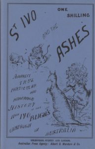 Ivo Bligh and the Origin Story of England v Australia in the Ashes